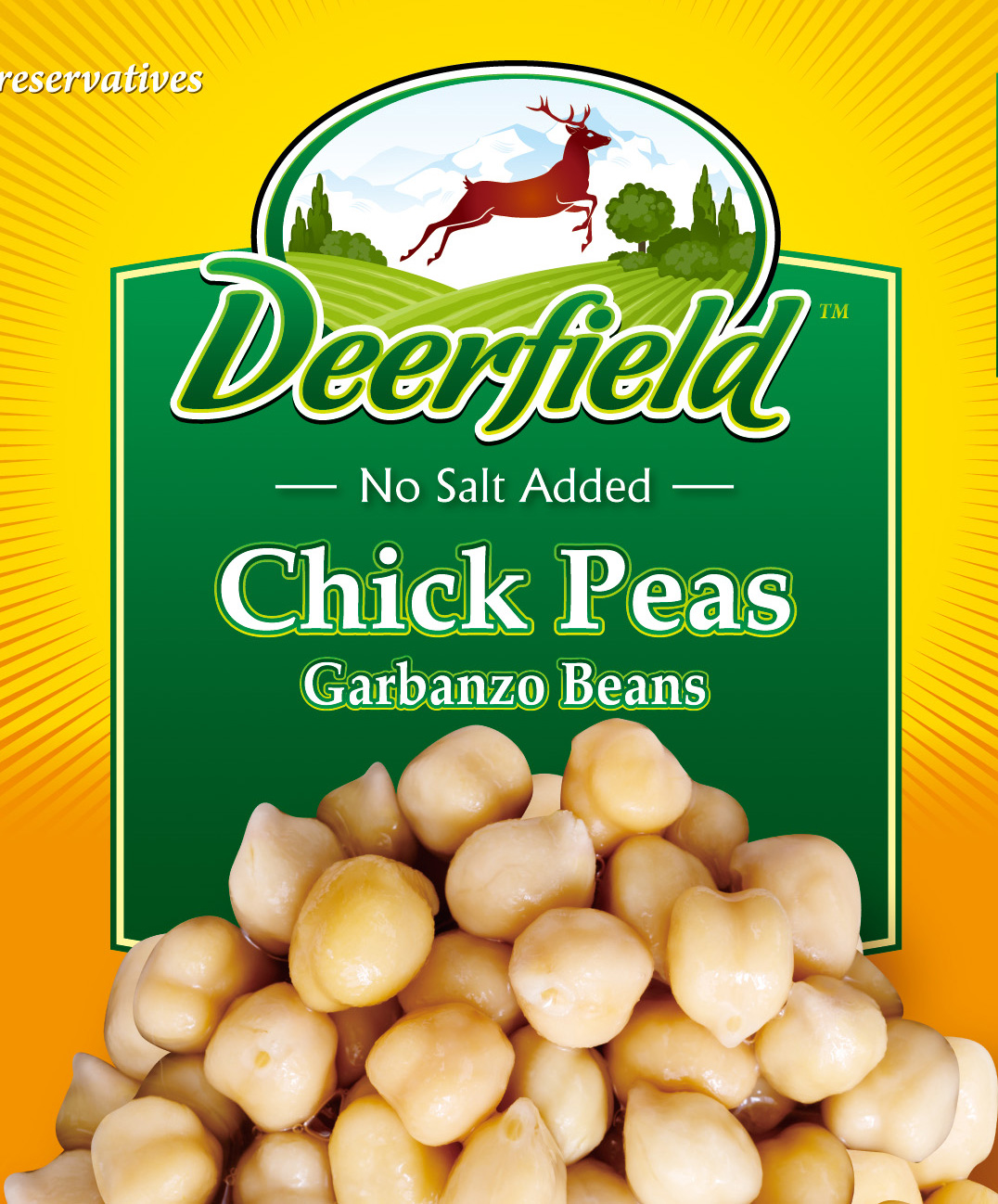 #300 (15oz) Chick Peas, Garbanzo Beans, N.S.A.