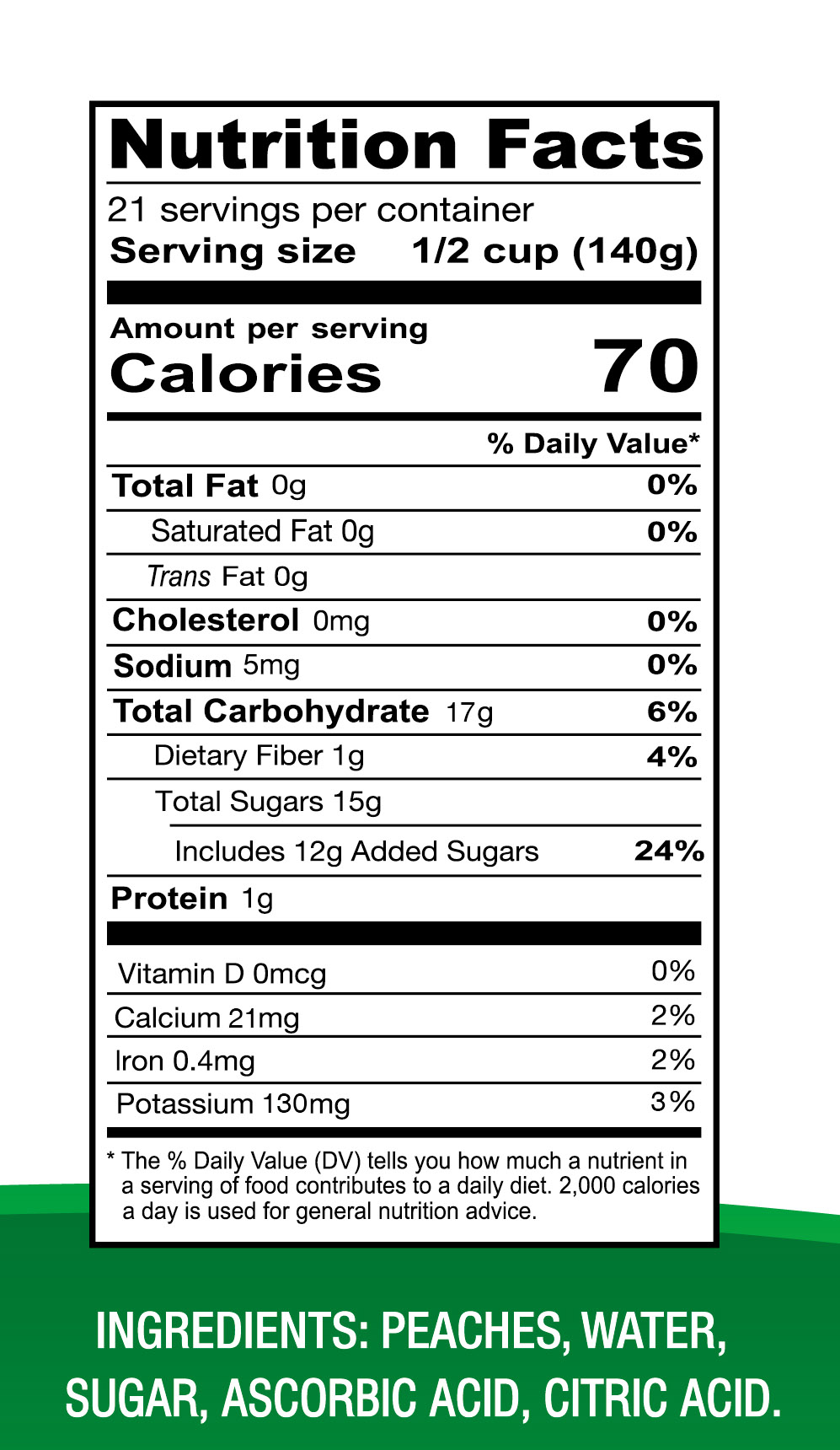 #10 (106oz) Peach Slices, Light Syrup
