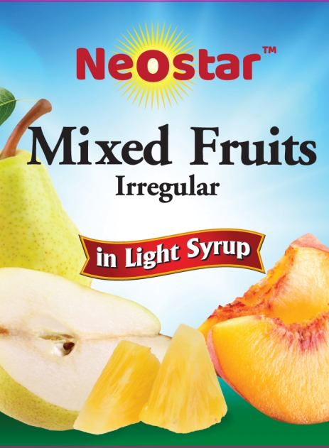 #10 (106oz) Mixed Fruits, Light Syrup