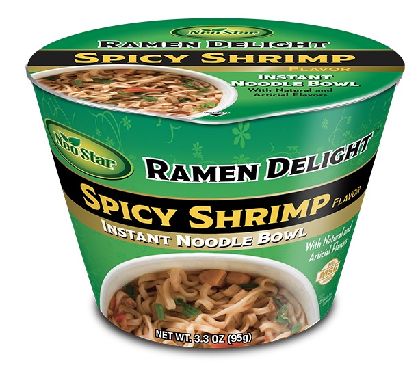 3.35oz Ramen Bowl, Hot & Spicy Shrimp