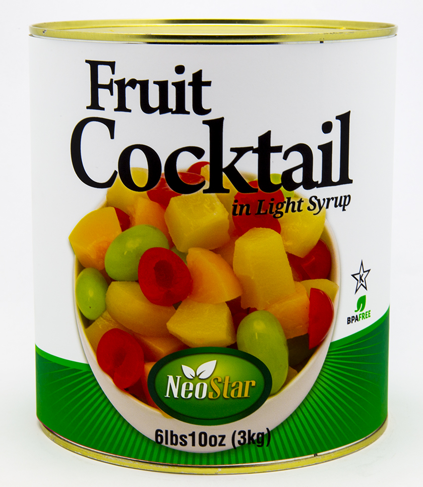#10 (106oz) Fruit Cocktail, Light Syrup