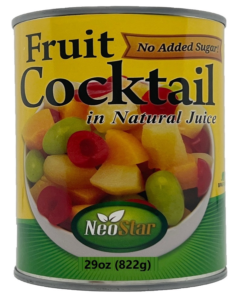 #2.5 (29oz) Fruit Cocktail, Natural Juice